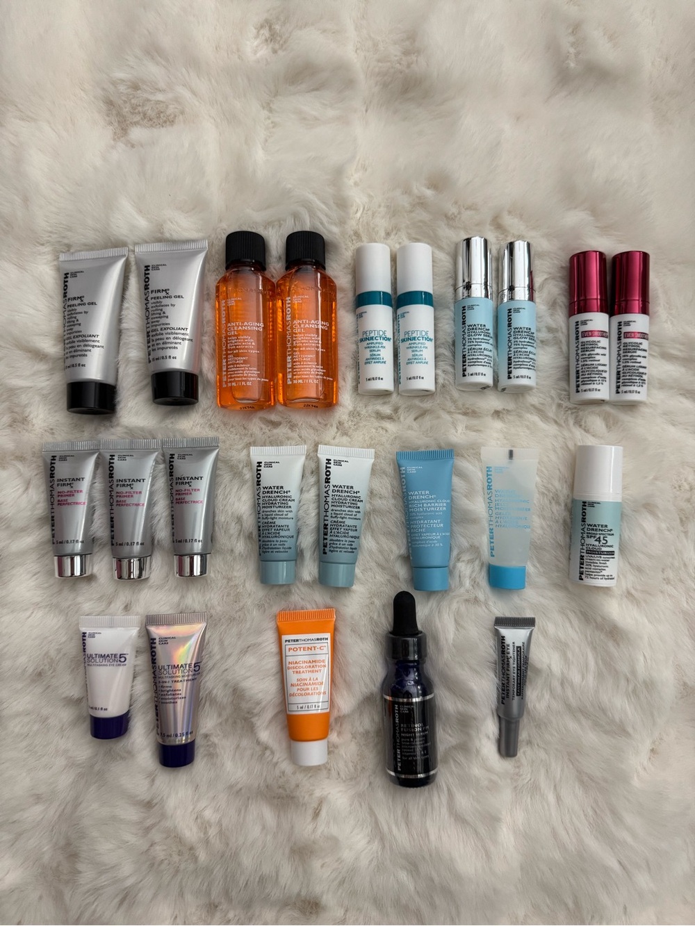 Peter Thomas Roth Massive Travel Size Skincare LOT!